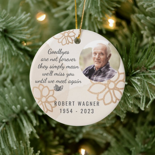 Até Nos Encontrarmos De Novo No Ornamento De Fotos (Árvore)