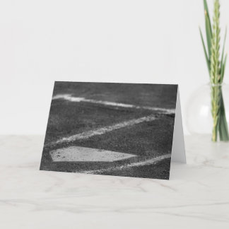 Até o cartão (preto e branco) da placa