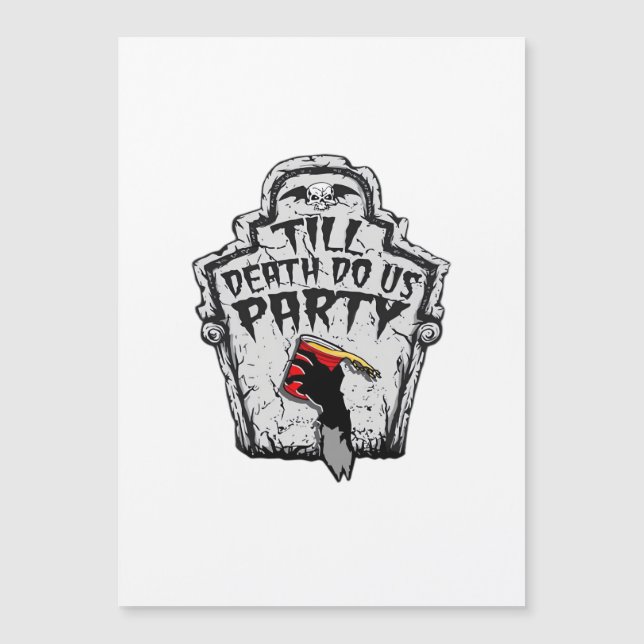 Até que a Morte nos Separe Clássico para o Hallowe (Frente)