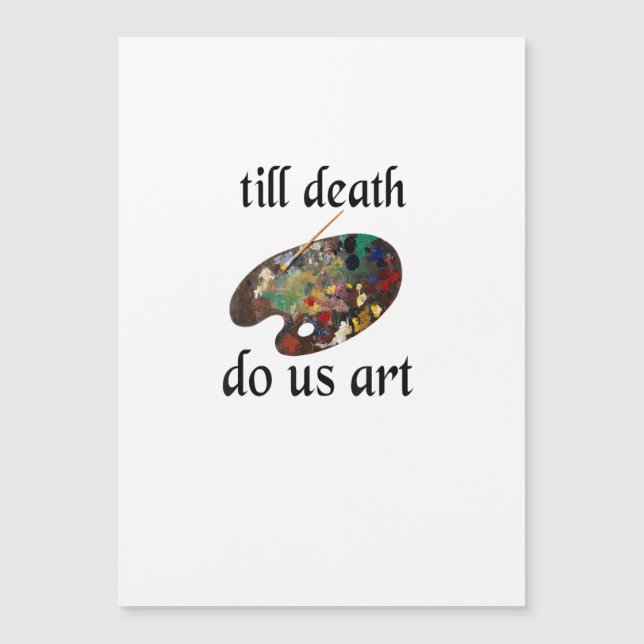 Até que a Morte nos Separe pela Arte Design Divert (Frente)
