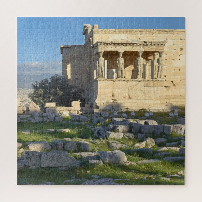 Atenas Acropolis Erechtheion Quebra-cabeça (Vertical)