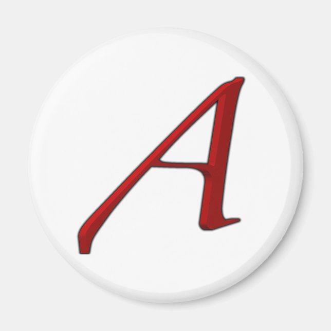 Atheist A Imã de geladeira (Frente)