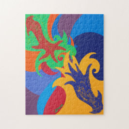 ATINGINDO Quebra-cabeça inspirado no círculo por D