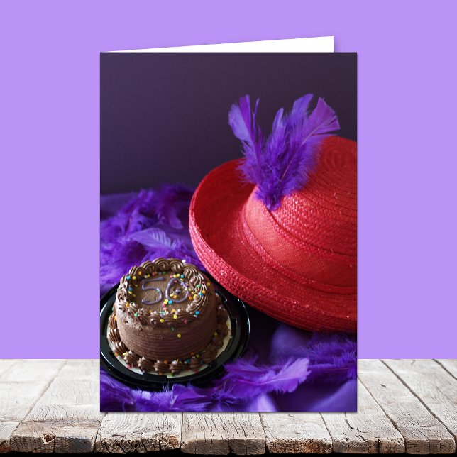 Atitude 50º Cartão de Aniversário (Criador carregado)