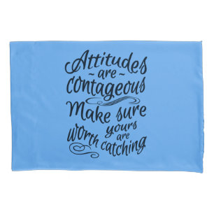 ATITUDE capas travesseiros motivacionais