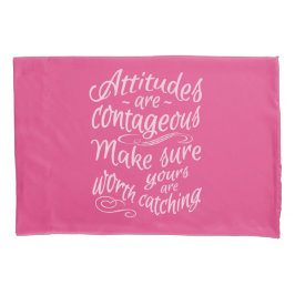 ATITUDE capas travesseiros motivacionais