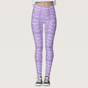 ATITUDE leggings de cores personalizadas