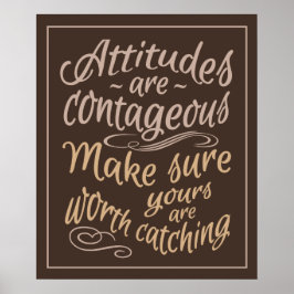 ATITUDE poster motivacional