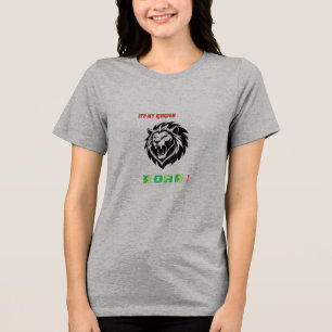 Ativado - Camiseta de aniversário do Rei Leão.