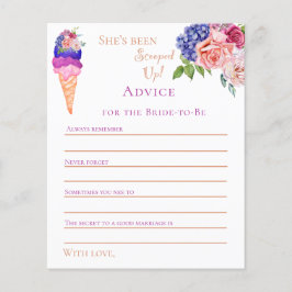 Atividade do Chá de panela Floral do Sorvete Scoop