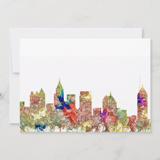 Atlanta Georgia Skyline SG-Faded Glory (Frente)