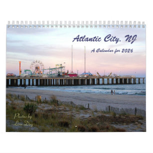 Atlantic City, NJ - Um Calendário para 2025