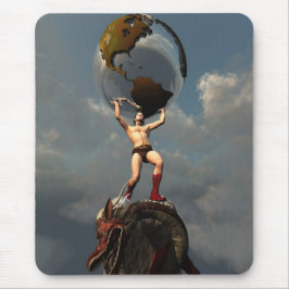 Atlas no Mousepad de Titã