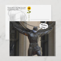 Atlas, Pensando em Você - Cartão postal H NYC
