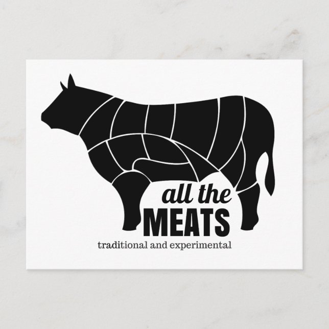 ATM - Cartão postal de Beefy Badness (Frente)