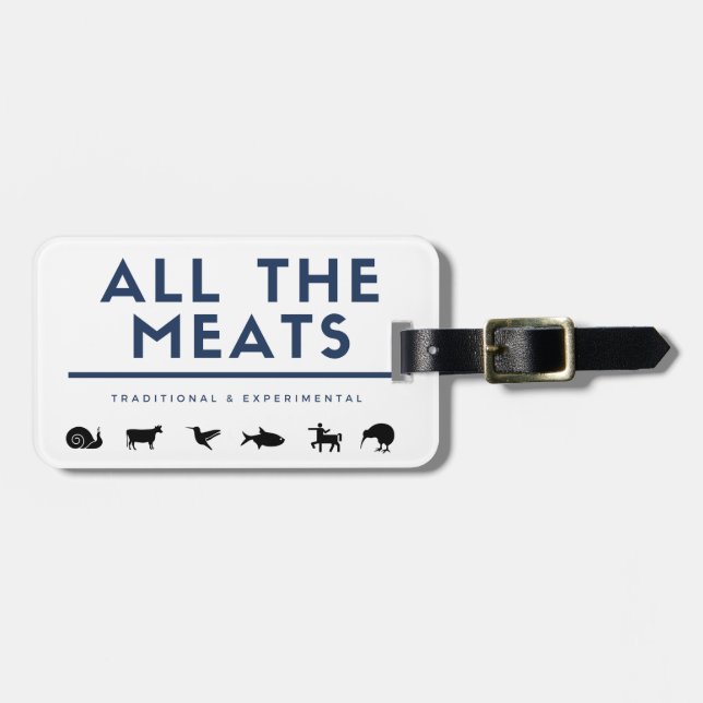 ATM - Etiqueta de bagagem (Frente Horizontal)