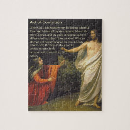Ato do quebra-cabeça da oração do Contrition