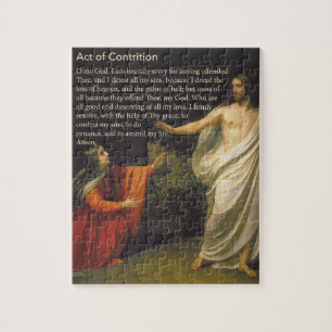 Ato do quebra-cabeça da oração do Contrition