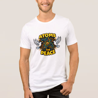 Atoms for Peace - Retro Ciência & Camiseta Global