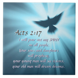 Atos 2:17 Vou derramar meu espírito, Bíblia Verso