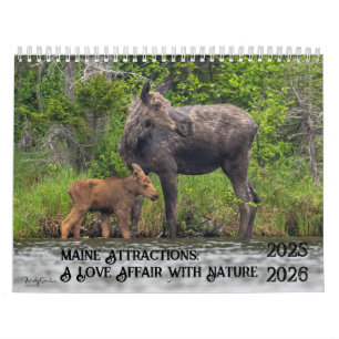 Atrações do Maine 2025-2026 Calendário