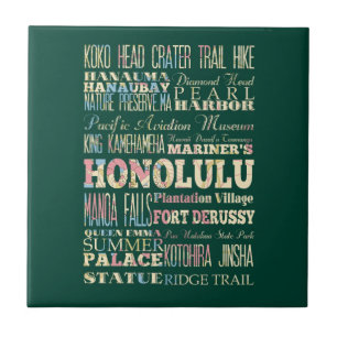 Atrações & lugares famosos de Honolulu, Havaí