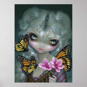 Atraindo fae rococo góticos do IMPRESSÃO da ARTE