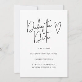 Atrasar a Data de Alteração de Planos Convite Simp