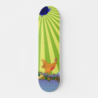 Atraso no skate na antiga escola