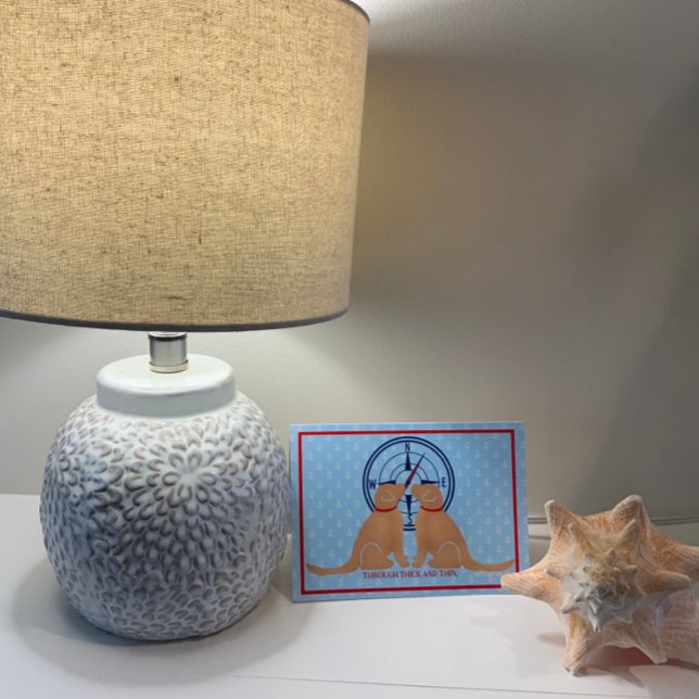 Através de Cartões Cachorros de Amizade Espessa e  (Criador carregado)