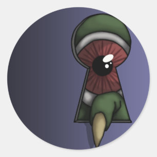 Através do buraco da fechadura, etiquetas