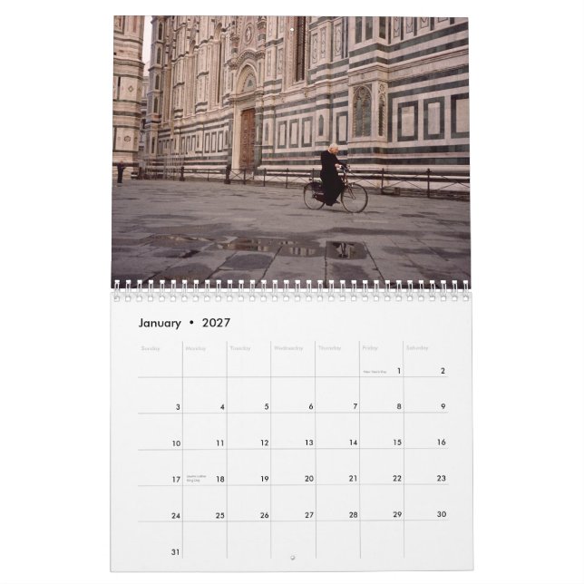 Através do calendário de Chicago 2010 (Jan 2027)