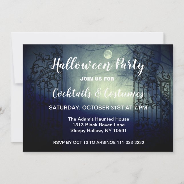 Através do Convite às Portas Escuras (Frente)