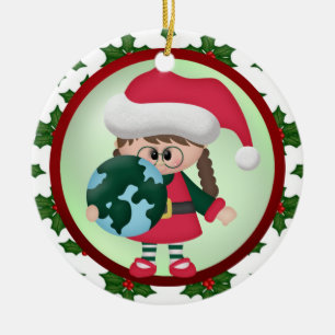 Através dos enfeites de natal das milhas