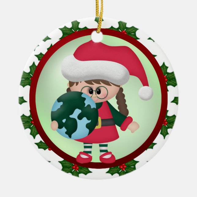 Através dos enfeites de natal das milhas (Frente)