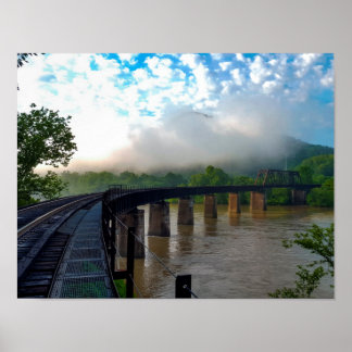 Atravessando Após A Tempestade 8,5 X 11 Poster