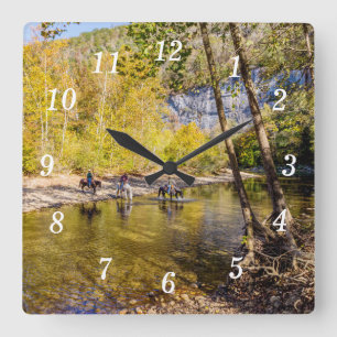 Atravessando O Relógio Do Rio Buffalo