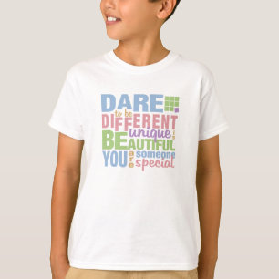 Atreve-se a ser diferente da camisa - escolha esti