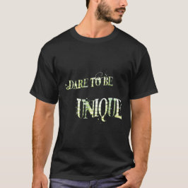Atrevo-me a ser uma camiseta única.