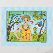 Atrevo-se a ser uma folha de papel flat de 11" x 8