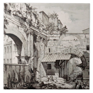 Átrio do Pórtico de Otávia em Roma
