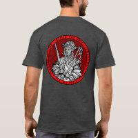 Attila a camisa do selo do retrato do huno