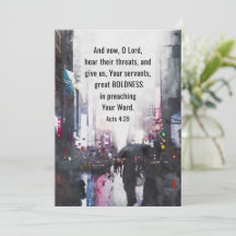 Atua 4:29 Lorde Dê Uma Placa Plana Bíblia De Inver