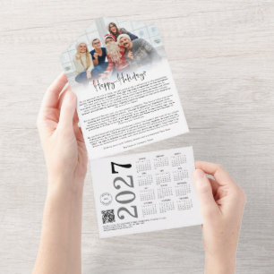 Atualização da Empresa Logo Foto 2027 Calendário N