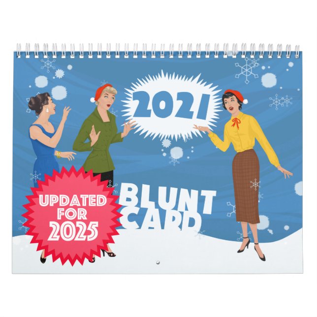 ATUALIZADO para 2025! Calendário do Bluntcard 2021 (Capa)