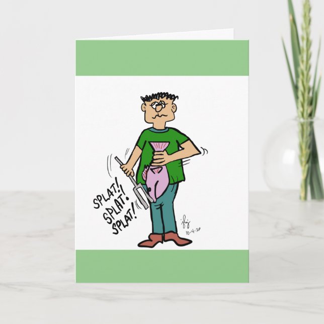 Atum - Cartão de saudação (Frente)