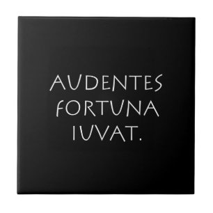 Aubas fortuna iuvat
