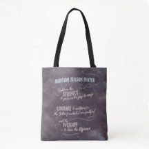 Audiência: Prayer tote bag