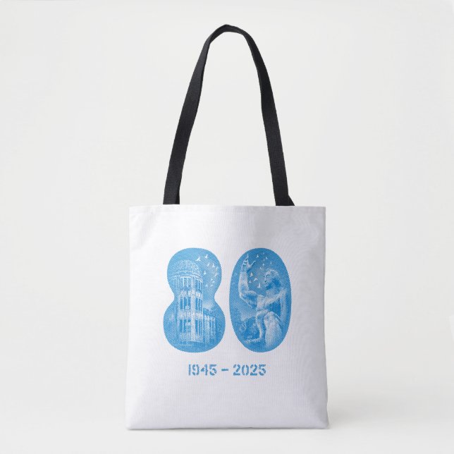 August 5 NYC event 2025 Tote (white/black) (Frente)