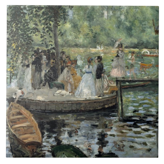 Auguste Renoir - La Grenouillere (Frente)